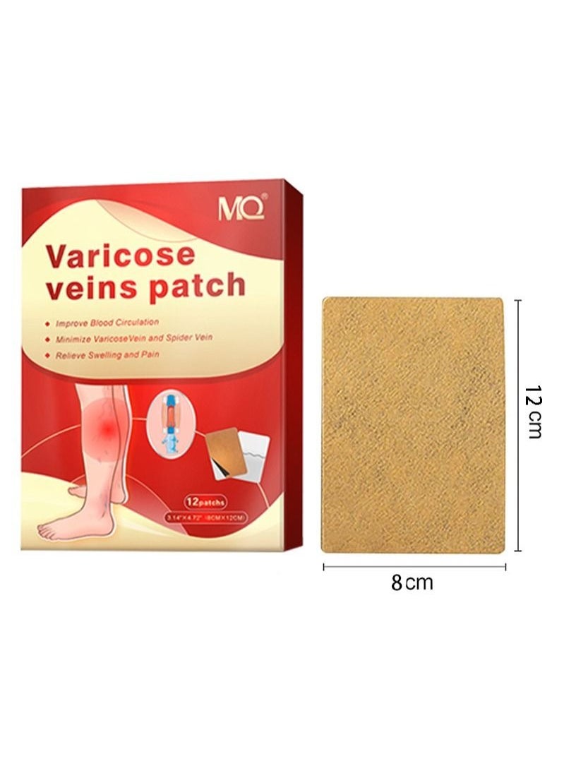 12 pieces of varicose vein treatment patches for legs, promote metabolism, improve blood circulation, and relieve leg fatigue - pzsku/Z6834A042E5715007ECBBZ/45/_/1694190209/f93e0f94-23fe-49dc-955e-11af6acecef7