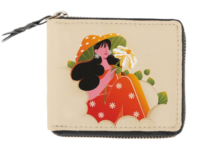 Kalankit Wallet for Woman | Compact Pocket Small Purse for Women, Mini Bi-Fold Card Holder, Women's Wallet | Cute Money Purse for Girls | Gift for Teenage Girls, Female Friends, Birthday Gifts - Image 1
