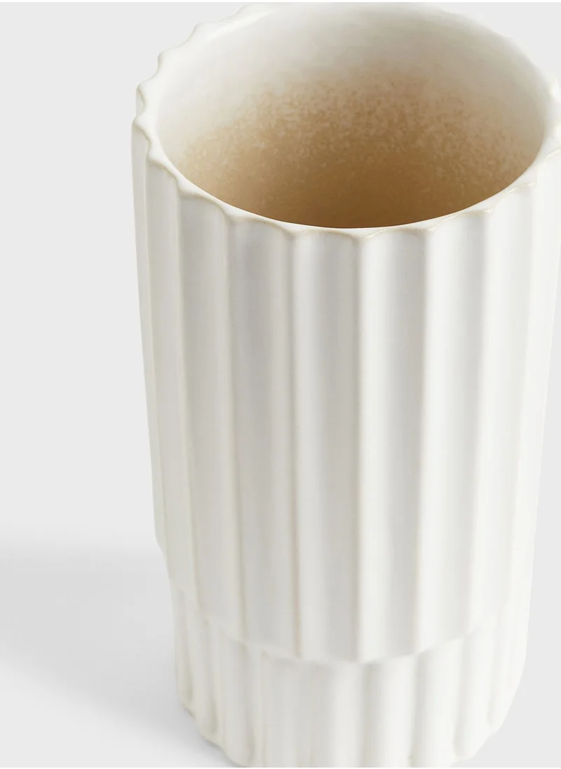 H&M Stoneware Vase