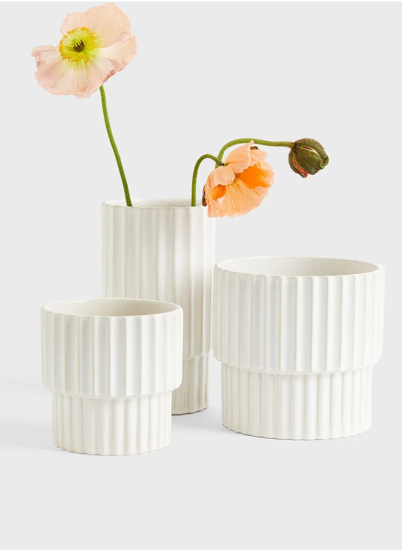 H&M Stoneware Vase