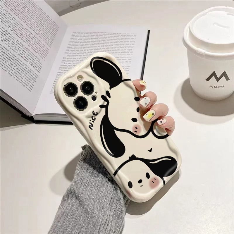 Apple iPhone 16 Pro Creamy Pacha Dog Full Coverage Drop Protection Soft Case - Image 2