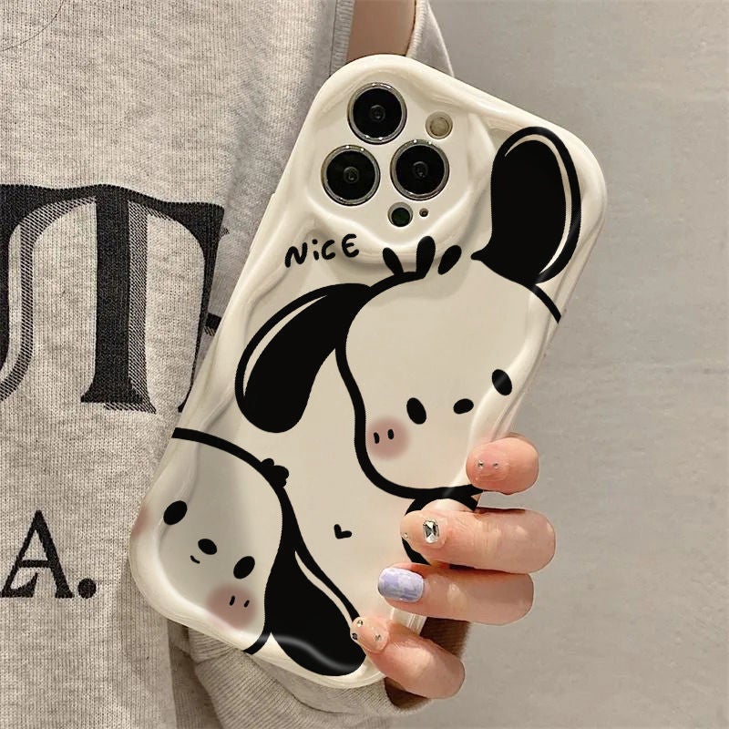 Apple iPhone 16 Pro Creamy Pacha Dog Full Coverage Drop Protection Soft Case - Image 1
