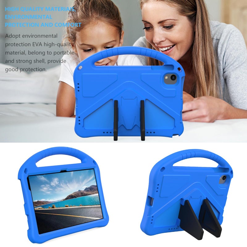 YRH for Urao C107 10.1 inch Tablet Case 2024, Kids EVA Shockproof Cover with Handle Kickstand for Urao Android Tablet 10.1'' (Blue) - Image 4