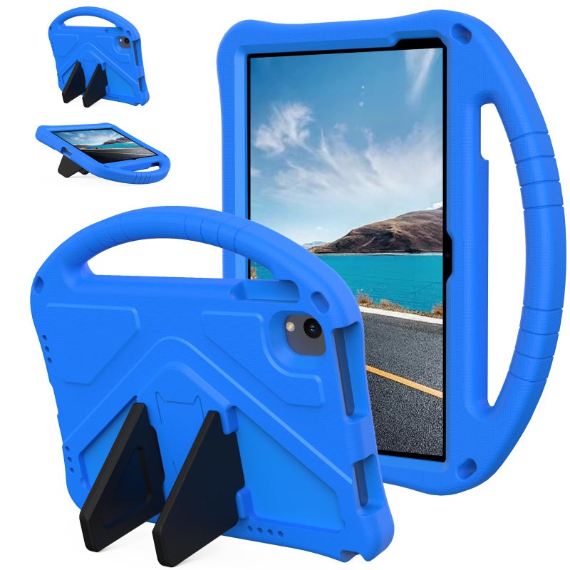 YRH for Urao C107 10.1 inch Tablet Case 2024, Kids EVA Shockproof Cover with Handle Kickstand for Urao Android Tablet 10.1'' (Blue) - Image 1