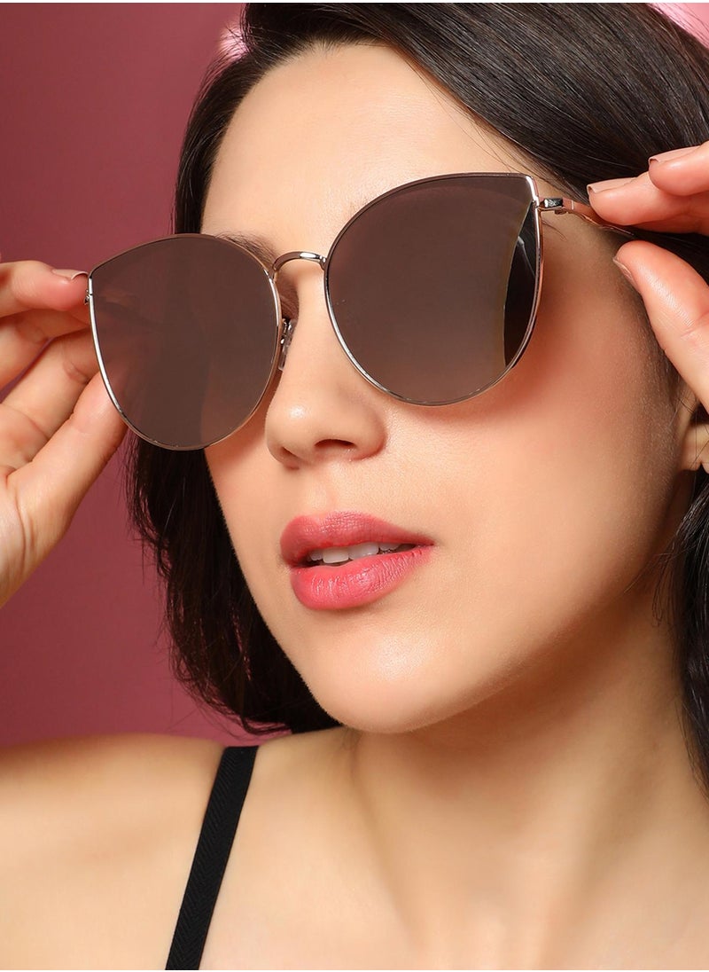 Haute Sauce The Metallic Cateye Sunglasses  - Image 3