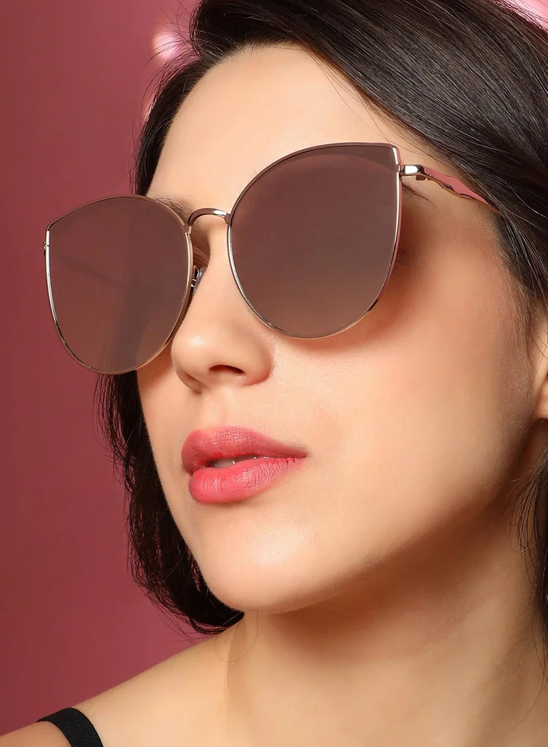 صوص هاوت The Metallic Cateye Sunglasses