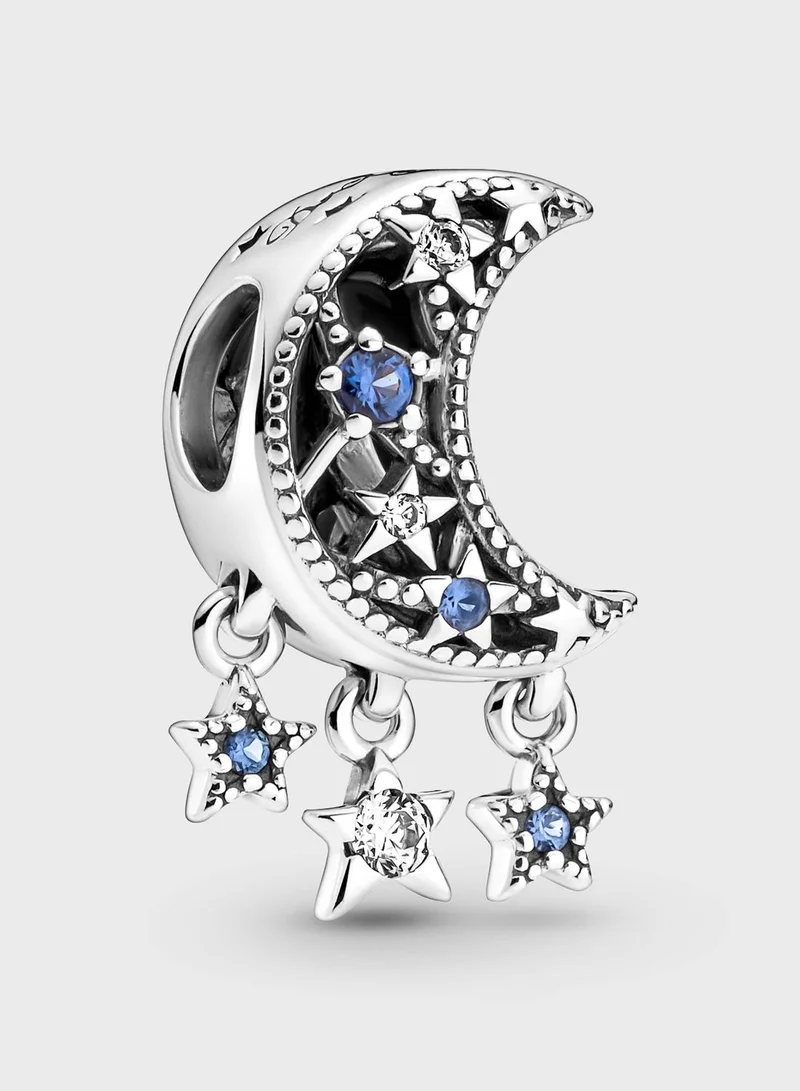 PANDORA Star & Crescent Moon Charm