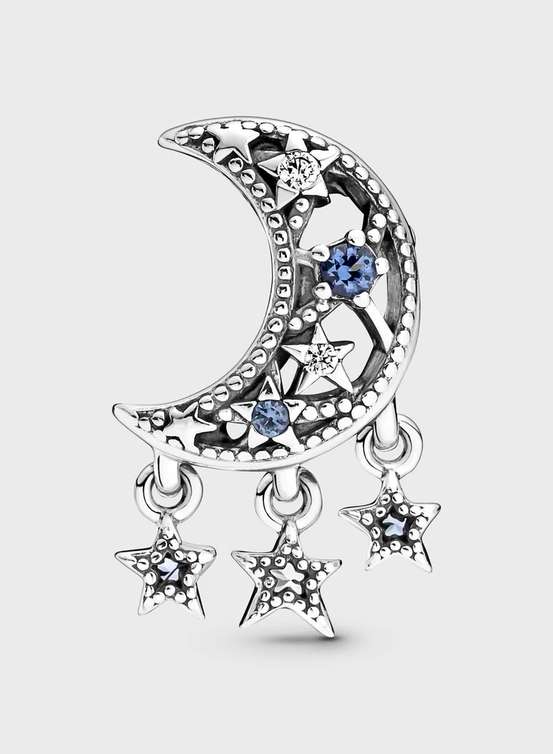 PANDORA Star & Crescent Moon Charm