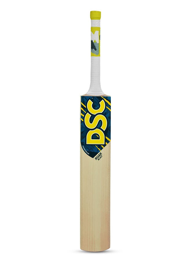 DSC Roar Kashmir Willow Tennis Cricket Bat | Size : 4 - Image 1