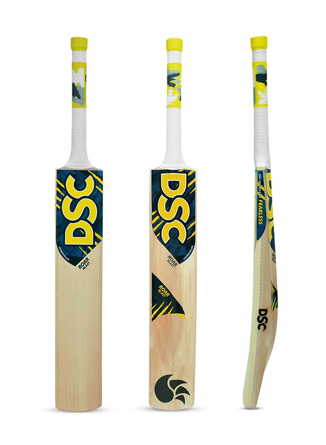 DSC Roar Kashmir Willow Tennis Cricket Bat | Size : 4 - Image 5