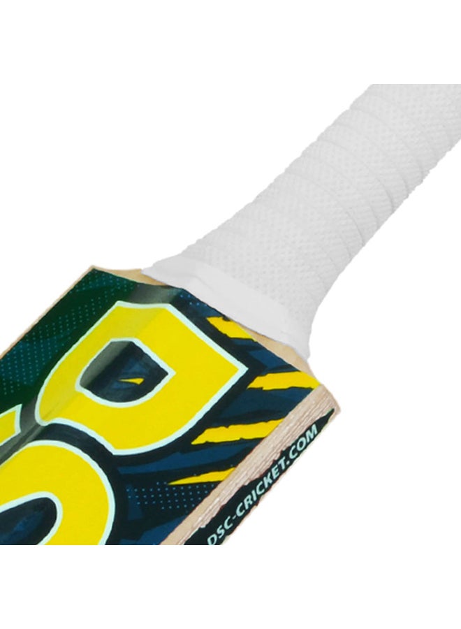 DSC Roar Kashmir Willow Tennis Cricket Bat | Size : 4 - Image 4