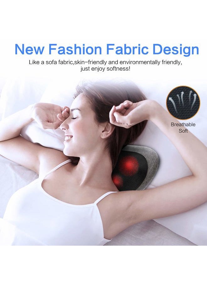 Papillon - Shiatsu Back and Neck Massager with Heat, Deep Tissue Kneading,Electric Massage Pillow for Back,Shoulders,Legs,Foot,Body Muscle Pain Relief,Use at Home,Car,Office - Image 1