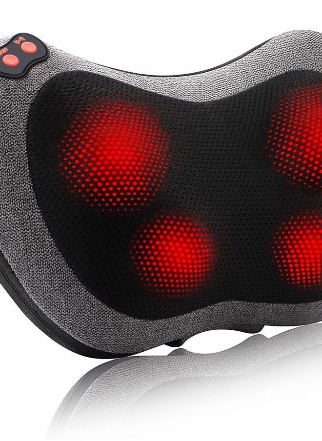Papillon - Shiatsu Back and Neck Massager with Heat, Deep Tissue Kneading,Electric Massage Pillow for Back,Shoulders,Legs,Foot,Body Muscle Pain Relief,Use at Home,Car,Office - Image 1