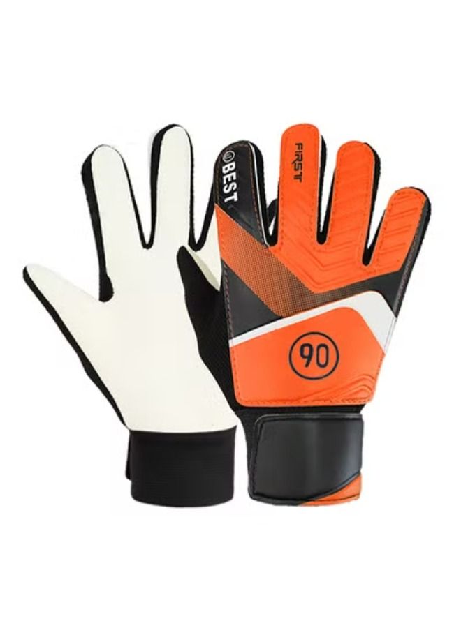 أكاليكس قفازات حارس المرمى إصبع حماية اللاتكس لكرة القدم حارس المرمى قفازات المراهقين تنفس قفازات رياضية للأطفال - Image 1