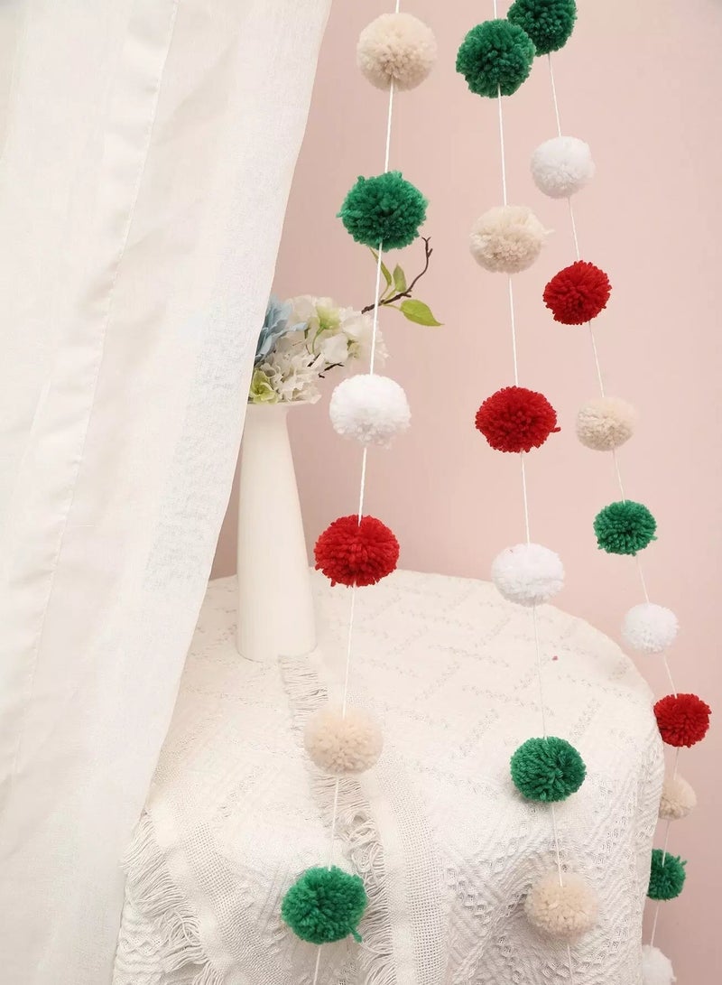 1pc Pom Pom Decor Wall Hanging  - Image 4