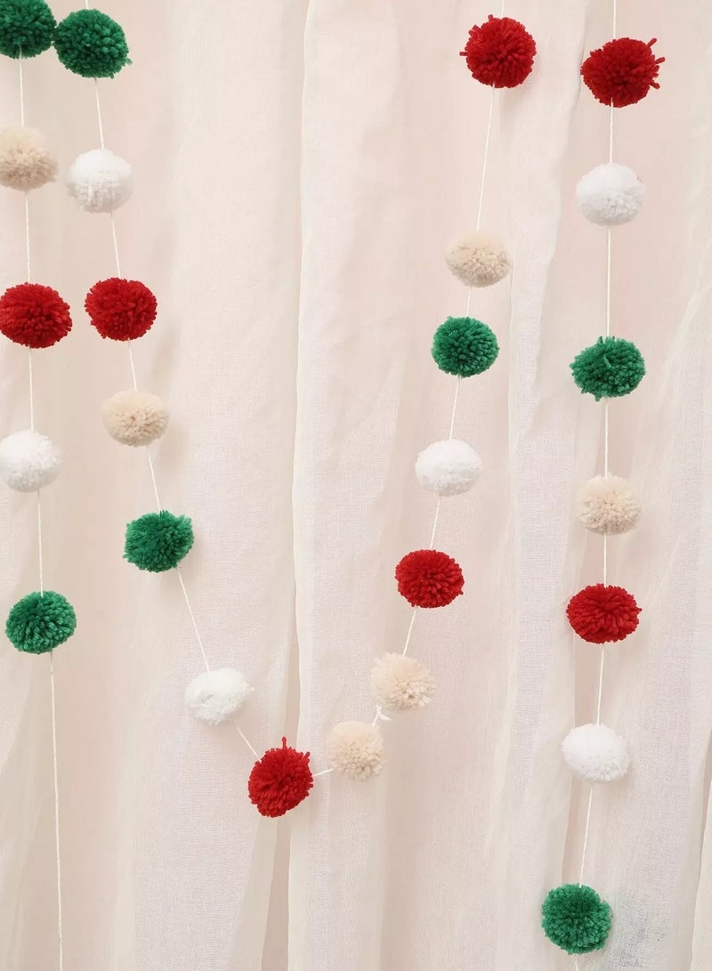 1pc Pom Pom Decor Wall Hanging  - Image 5