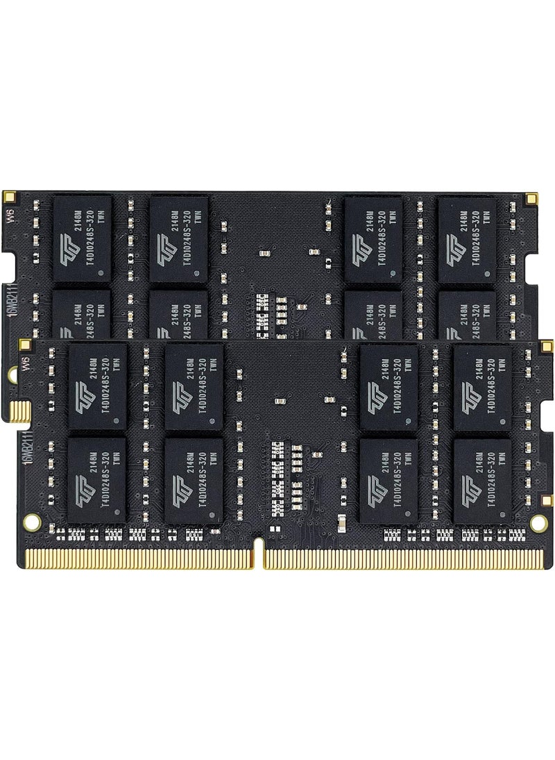 Timetec Timetec 32GB KIT(2x16GB) DDR4 3200MHz (or 2933MHz or 2666MHz) PC4-25600 Non-ECC Unbuffered 1.2V CL22 2Rx8 Dual Rank 260 Pin SODIMM Laptop Notebook PC Computer Memory RAM Module Upgrade  - Image 2