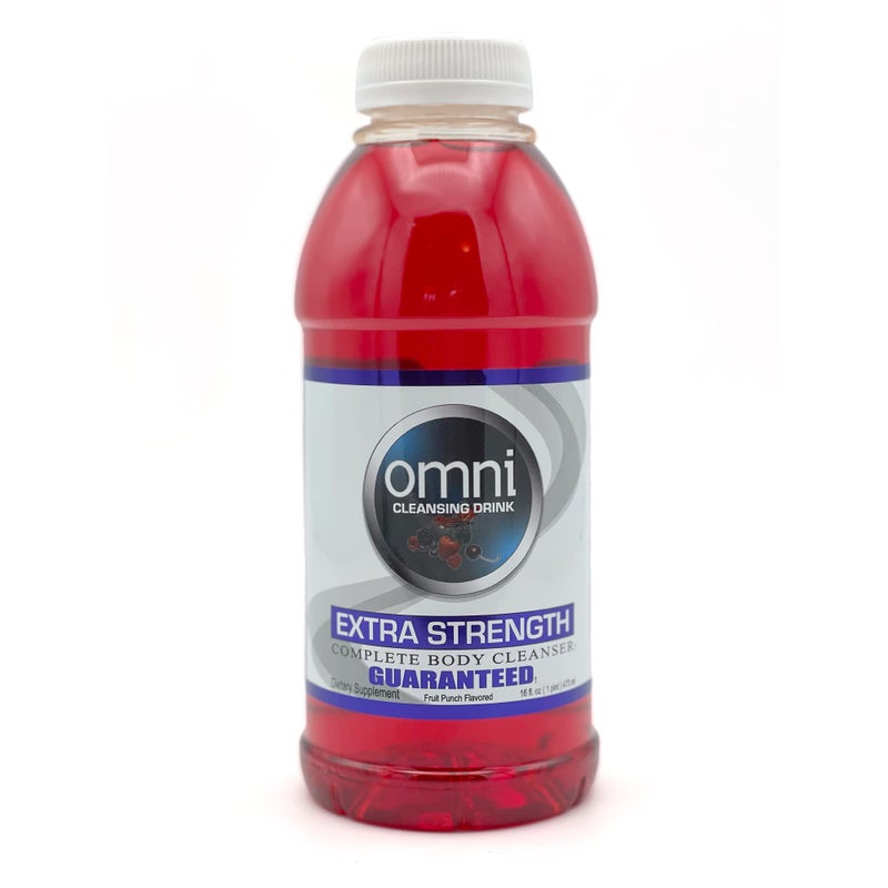 Wellgenix Omni Detox Cleanse Drink 16 oz Fruit Punch Flavor Quick Flush Body Detoxifier Herbal Cleanse System Flush Body Cleanser for Detox and Cleanse Your System - Image 1