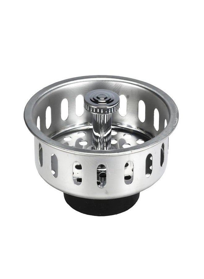 Danco 80900 Universal Basket Strainer With Drop Center Post, Stainless Steel, Chrome Plated - Image 2
