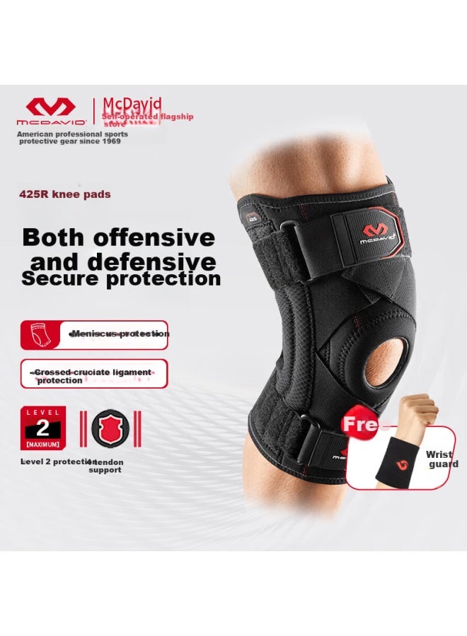 Mcdavid 425 Basketball Fitness Breathable Adjustable Support Knee Brace For Meniscus Protection Climbing Sports Strap Knee Guard Xxl Size - Image 1