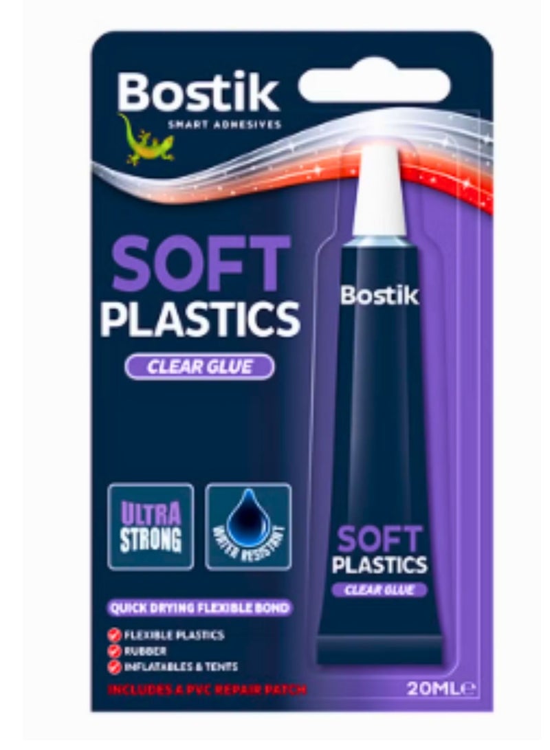 Bostik Ultra Strong Clear Glue For Soft Plastics 20ml Content - Image 1