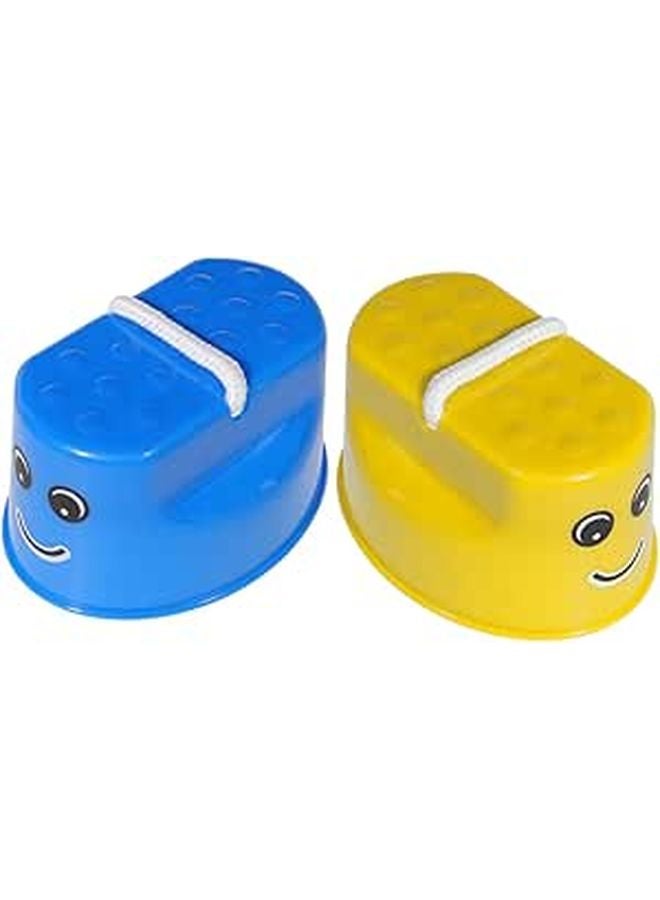 Stilts Training Equipment For Kids 2 Pcs Interactive Balance Toy Safe Material - Image 1