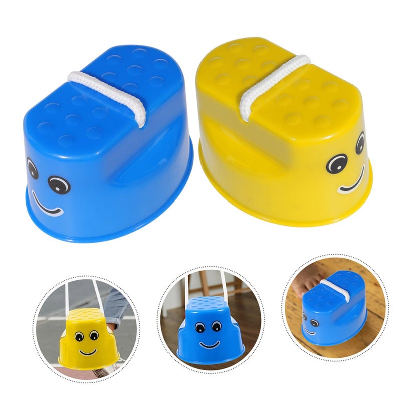Stilts Training Equipment For Kids 2 Pcs Interactive Balance Toy Safe Material - Image 4