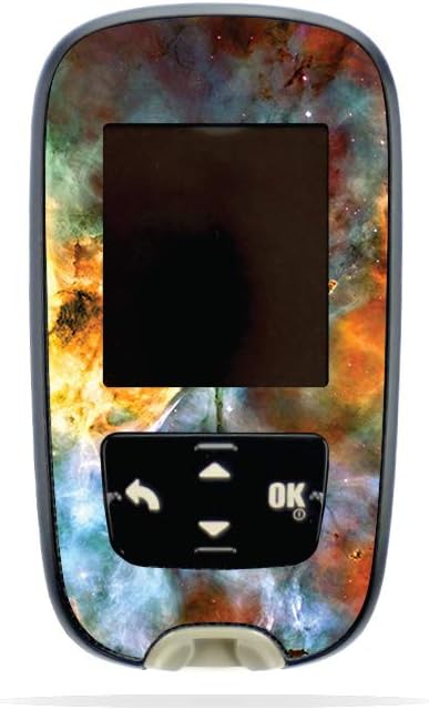 MightySkins Skin Compatible with Accu-Chek Guide - Space Cloud | Protective, Durable, and Unique Vinyl Decal wrap Cover | Easy to Apply, Remove, and Change Styles | Made in The USA