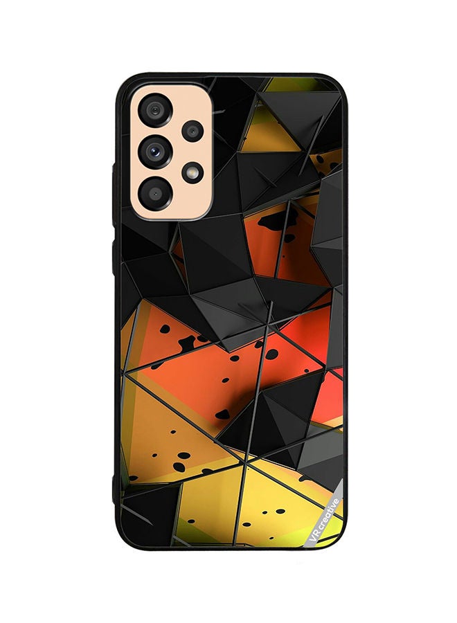 VR CREATIVE Protective Case Cover For Samsung Galaxy A23 Abstract Design Multicolour - Image 1