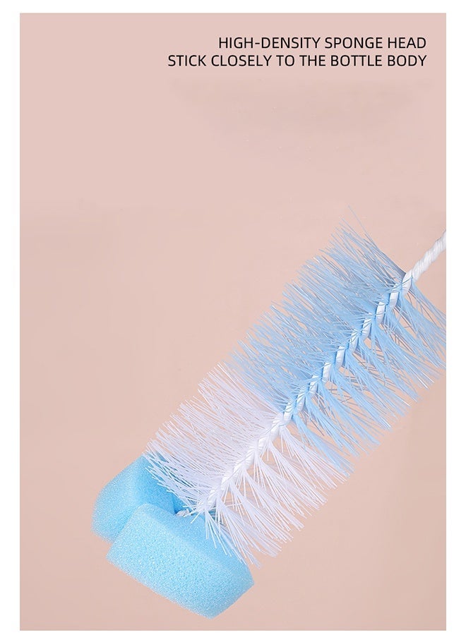 2-Piece Feeding Bottle Cleaning Brush Set With BPA-free and PP - Image 3