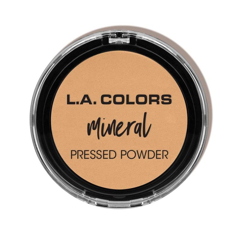 بودرة مضغوطة معدنية من LA COLORS بلون العسل الناعم CMP374