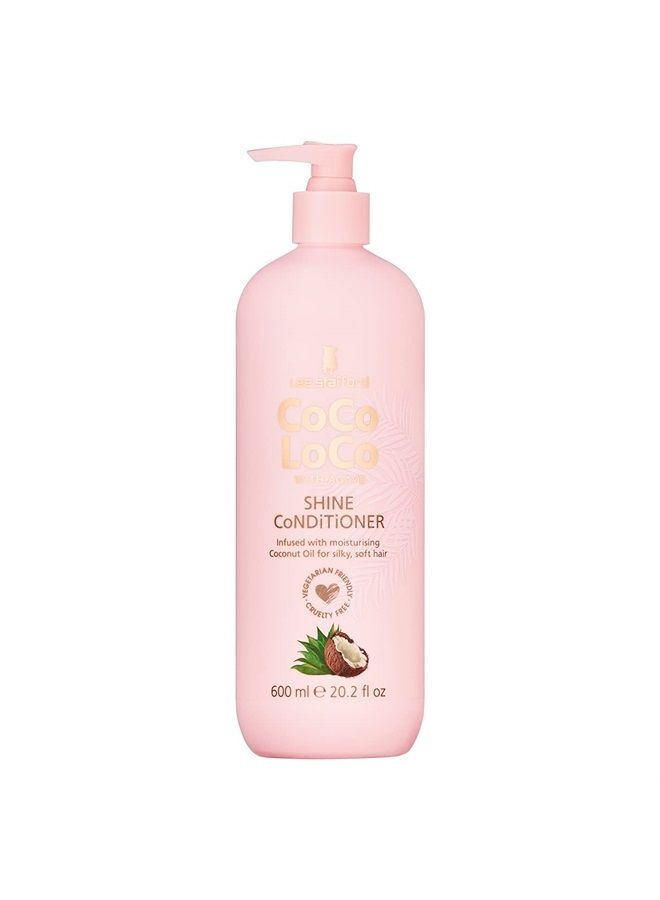 Lee Stafford Coco Loco & Agave Shine Conditioner 600ml - Image 1