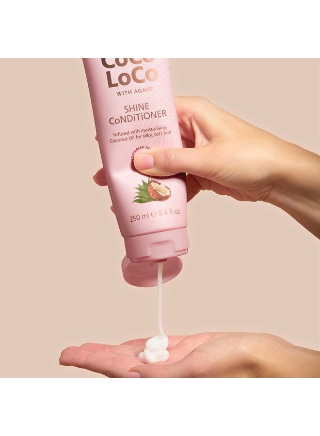 Lee Stafford Coco Loco & Agave Shine Conditioner 600ml - Image 4