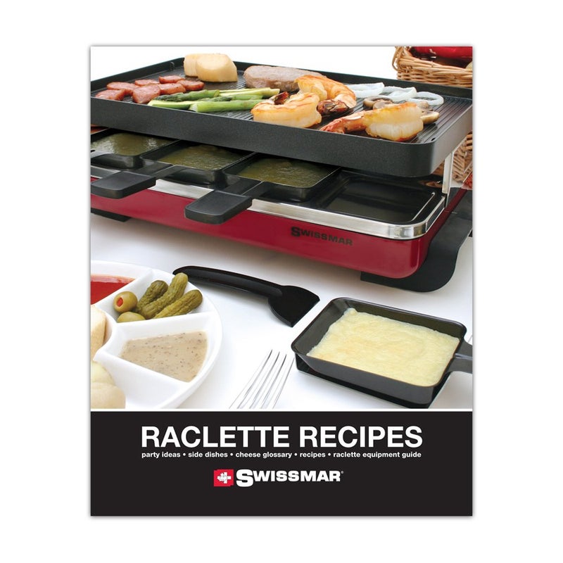 Swissmar Raclette Recipe BookSwissmars new raclette recipe book44 pages, incl. cover, of delicious and easy to prepare recipesContemporary and ... users and the experienced raclette 'chef' - Image 4
