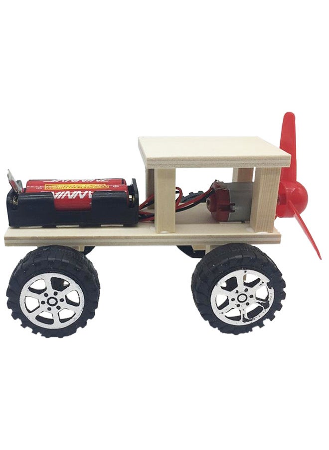 Generic - Wood Car Building Kit DIY Craft Vehicle Kit 3D Assemble Wooden Car Creative Educational Teaching Science Experiment Toy Gift for Boys Girls Children Kids and Adult - Image 1