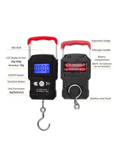 WeiHeng Portable luggage Travel Bag Scale with Hnaging  Hook -50 KG  - Image 2