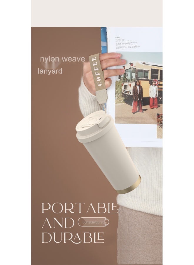 Anna Gift Box Set: 316 Stainless Steel Double-Walled Travel Mug with Large Capacity Straw for Coffee and Water - Image 5