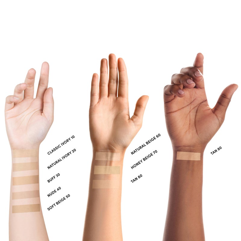 Neutrogena Mineral Sheers Loose Powder Makeup Foundation, Lightweight Face Makeup, Sheer to Medium Buildable Coverage, Sensitive Skin Foundation with Vitamins A, C, & E, Natural Ivory 20, .19 oz - Image 5