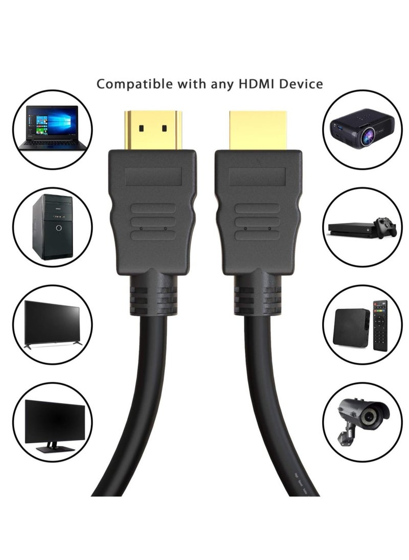 ميجوفاست كابل HDMI عالي السرعة 10 متر يدعم 4K Ultra HD 3D باللون الأسود  - Image 5