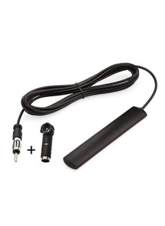 KASTWAVE FM Aerial FM Car Radio Antenna Din Adapter Patch Antenna 3m Cable Windshields Paste Antenna  - Image 1