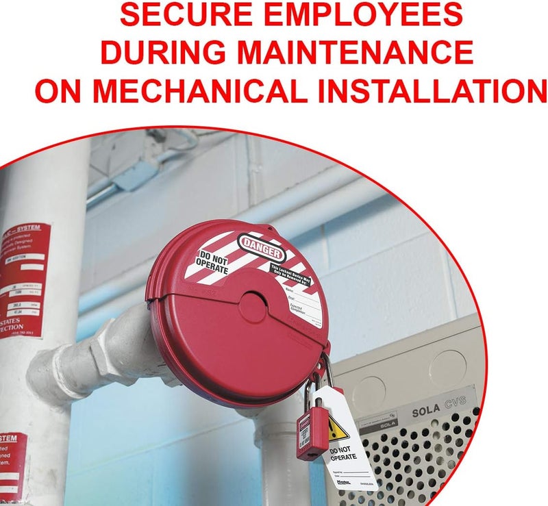 Master Lock 410GRN Thermoplastic Safety Padlock with Key, Green - Image 3