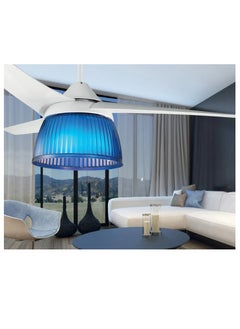 Prifix Perfix Jumbo Ceiling Fan, 56 Inch, 3 Speeds, Modern Lighting, White, CFJ-562  - Image 2