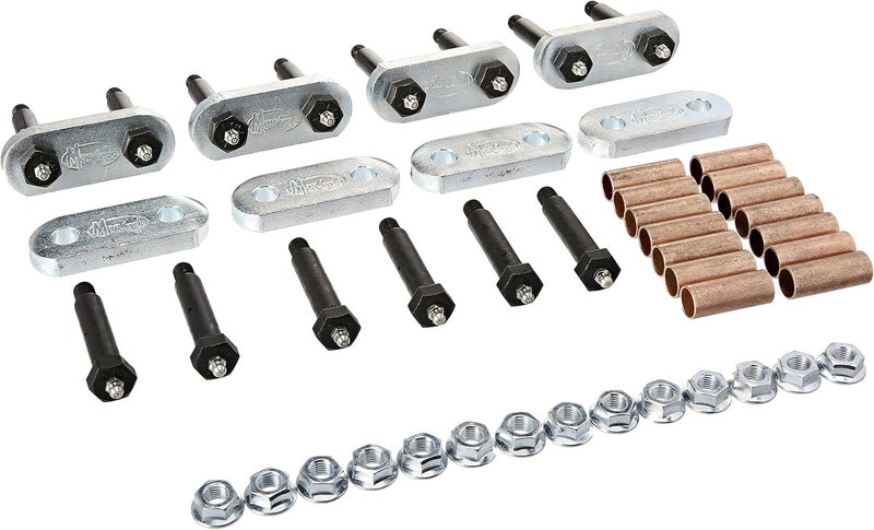 MOR ryde UO12-016 Heavy Duty Shackle Upgrade Kit, CRE3000 / Stock/Equaflex 2.25" Shackles - Tandem Axle - Image 1