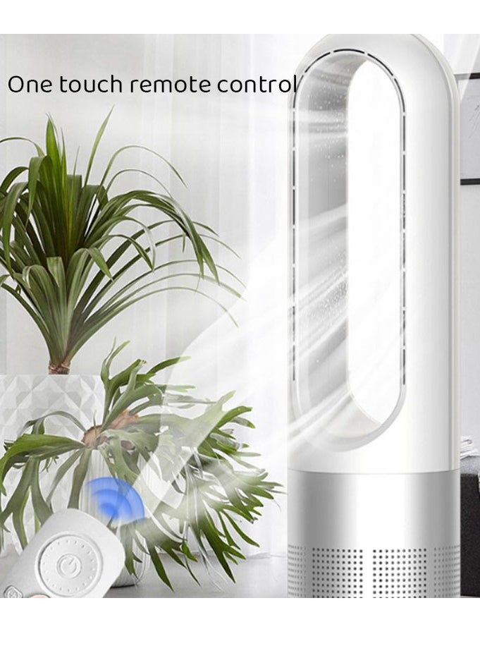 Generic Fan Bladeless Electric 18 Inch Home Table Top Shaking Head Air Cooler Floor Air Purification Fan  - Image 2