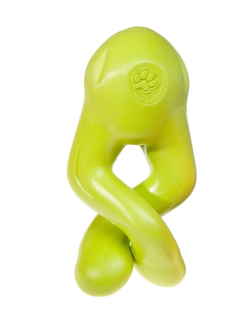 West Paw Tizzi Dog Playing Toy Green Large