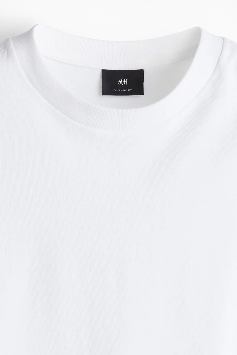 H&M Oversized Fit Long-sleeved jersey top