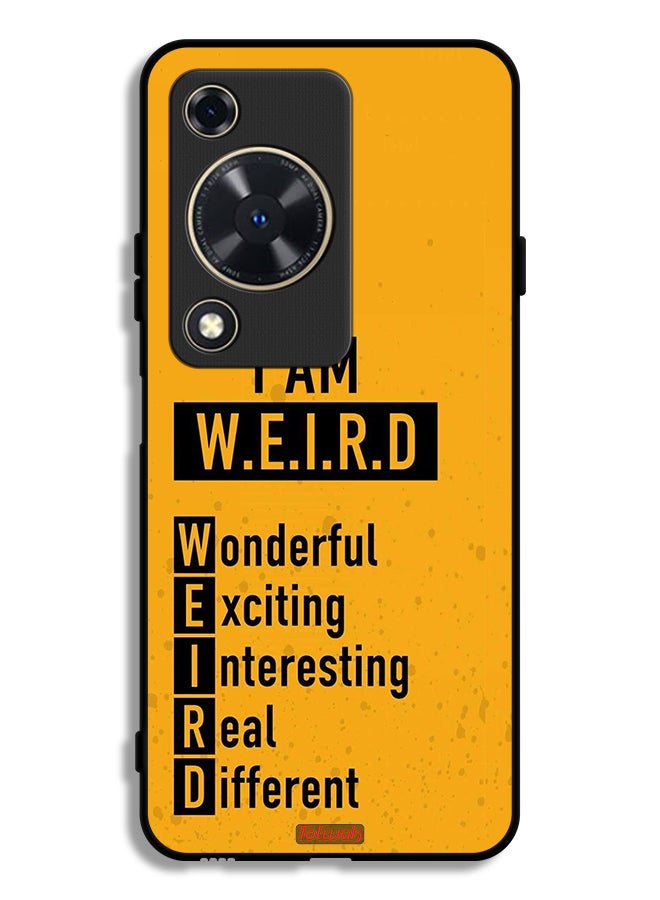 Tolwak Huawei Nova Y72S Protective Case Cover I Am Weird