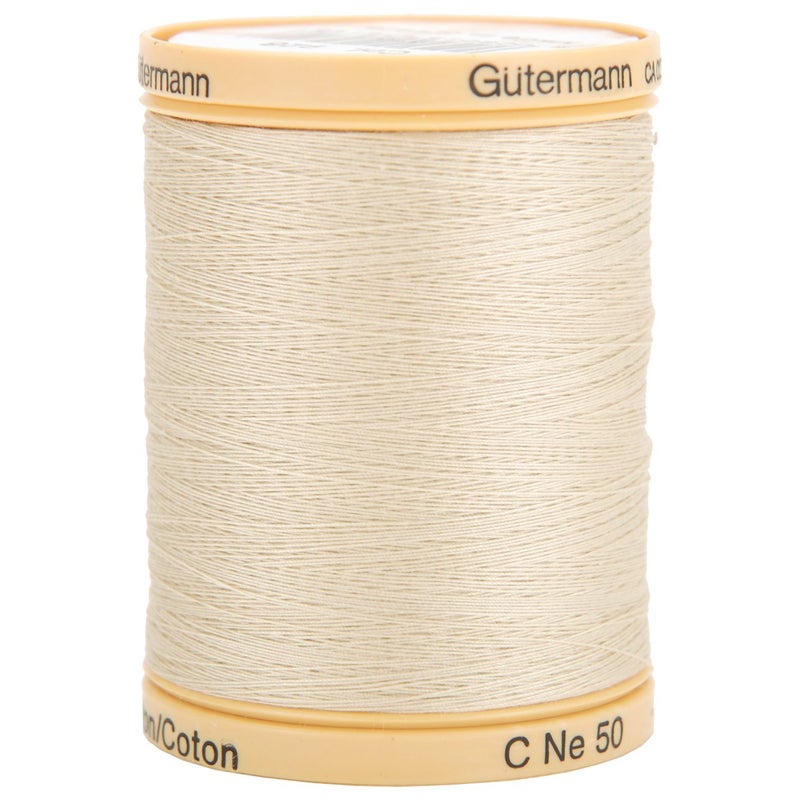 Gutermann Natural Cotton Thread Solids 876 Yds Oak Tan