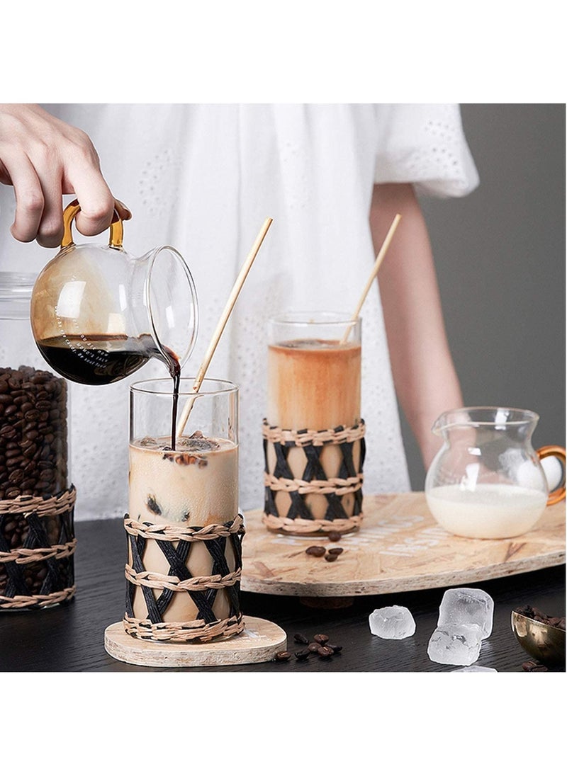Wheat Straws-100 All-Natural Drinking Straws - Single use Disposable, Biodegradable and Compostable 18cm