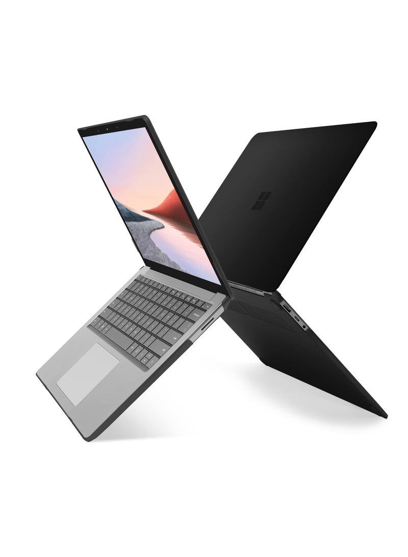 Case Compatible with Surface Laptop 5/4/3 13.5 Inch 2022 2021 2019 Release with Metal Keyboard (Models: 1951 1868) Protective Plastic Hard Shell Case Cover (Matte Black) - Image 4
